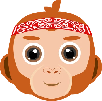 Papon dengan kostum Dayak.